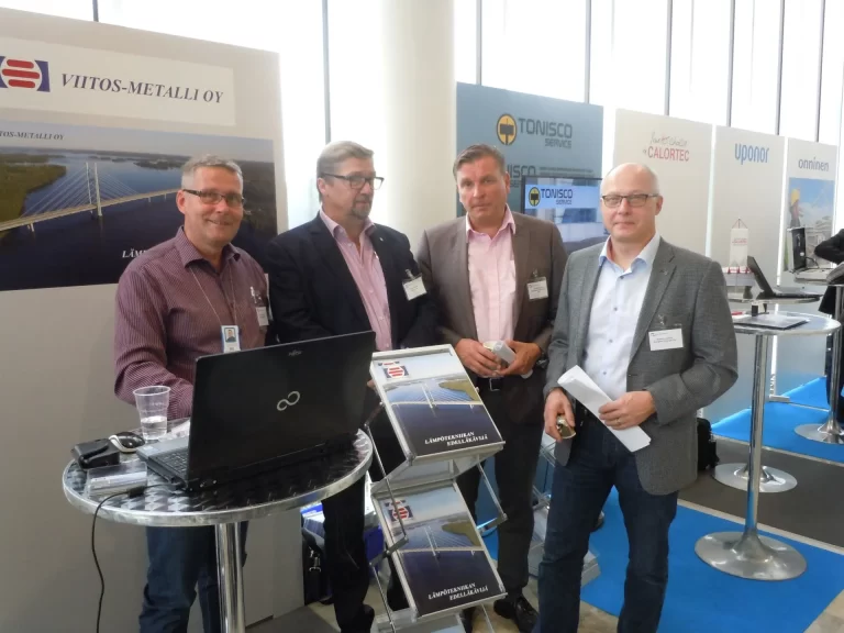 Viitos-metalli Mikkelin kaukolämpöpäivillä.