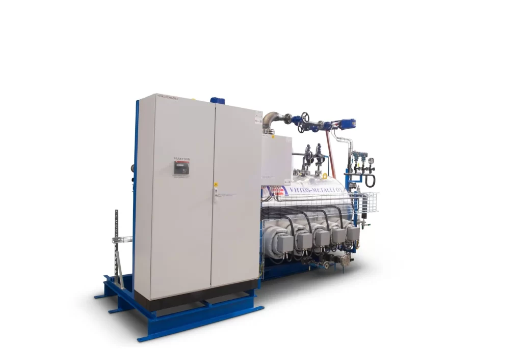 Sähkökattila höyryn tekemiseen.