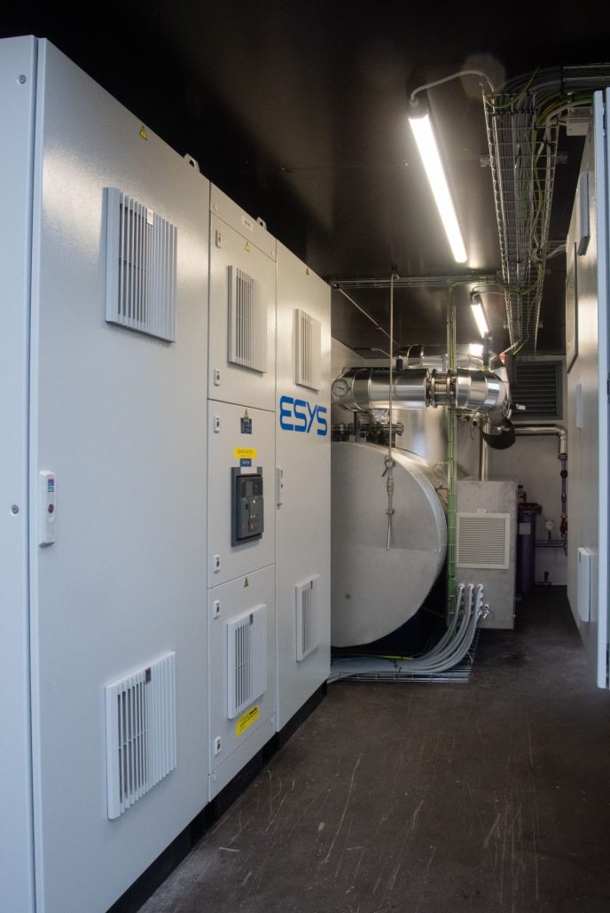 Sählökattila Heiolassa.