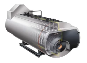 Viessmannin laitteistoa.