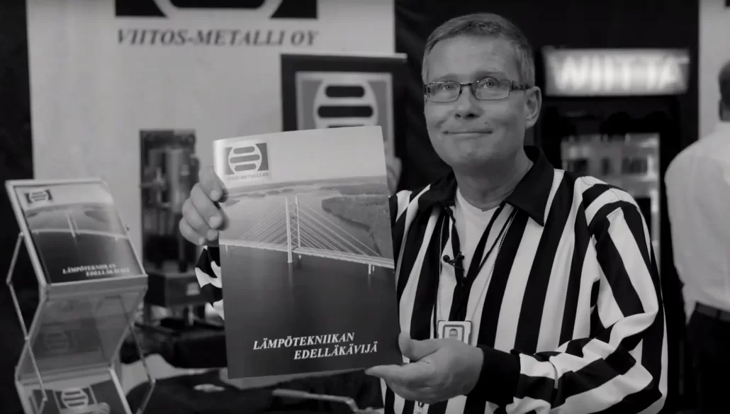 Viitos-metalli alihankintamessuilla.